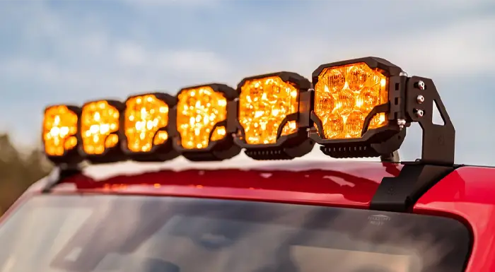 led light bar category banner